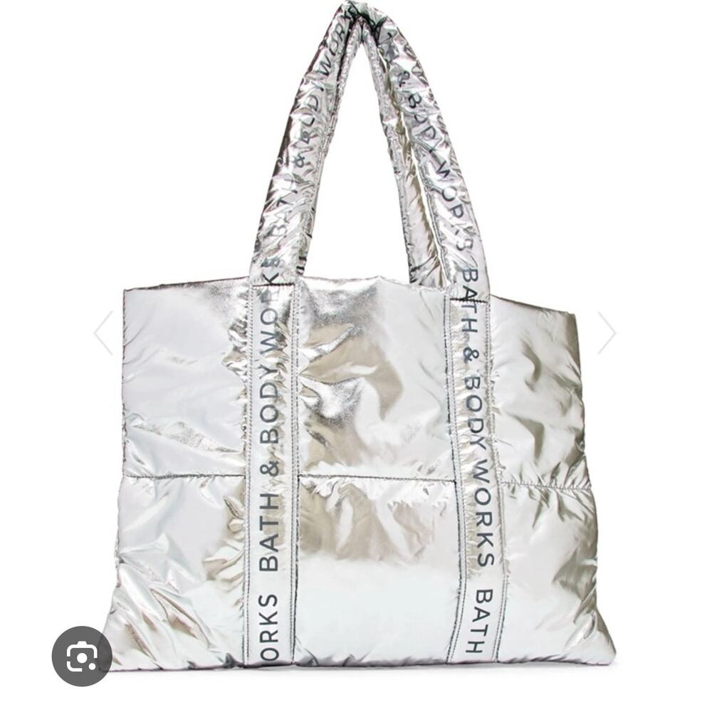 NWT Bath and body works puffer tote